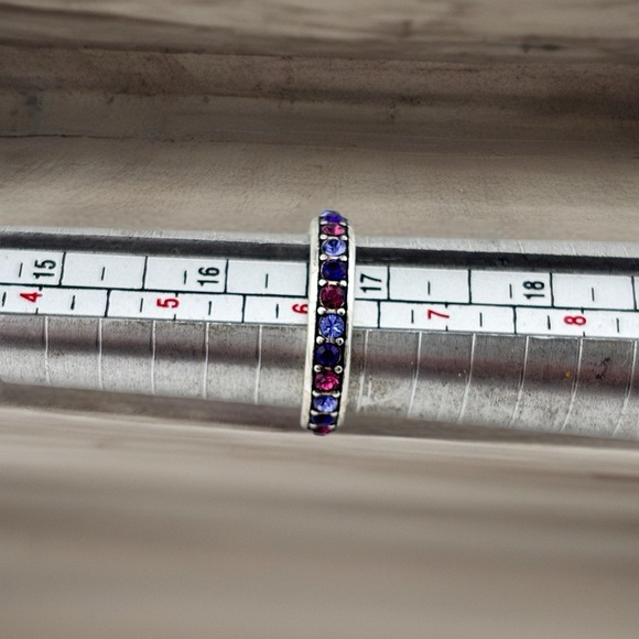 Brighton Elegant Silver and Purple Gemstone Ring
Size 6. Great stack Ring - Picture 5 of 6